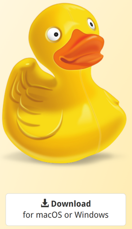 cyberduck synchronize between clouds