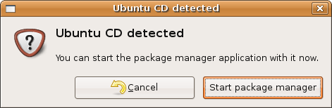Start package manager screenshot