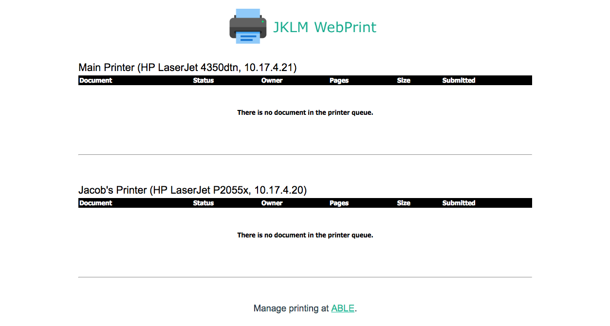 Logging Page Counts on Windows Print Server Printers & Scanners